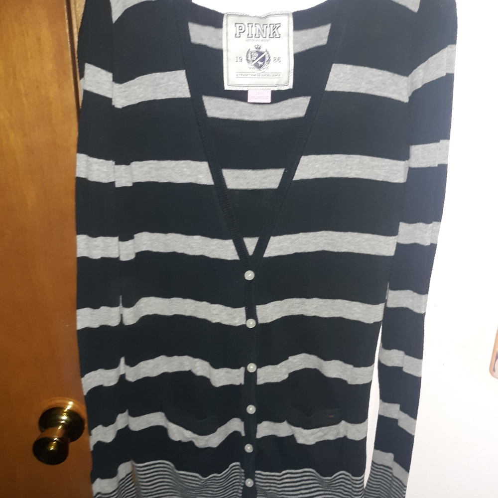 Victoria Secret Pink hooded cardigan